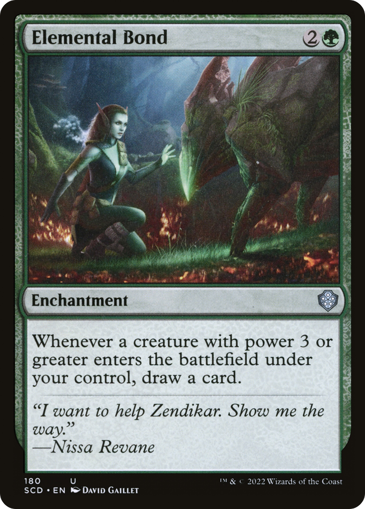 Elemental Bond [Starter Commander Decks] | Deep Dive Games St. Marys