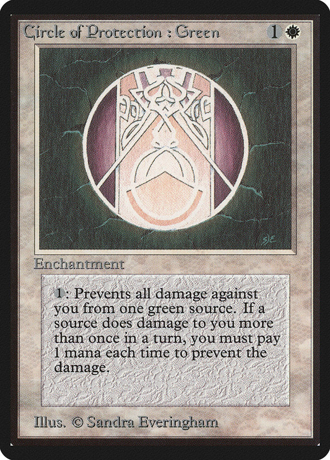 Circle of Protection: Green [Beta Edition] | Deep Dive Games St. Marys