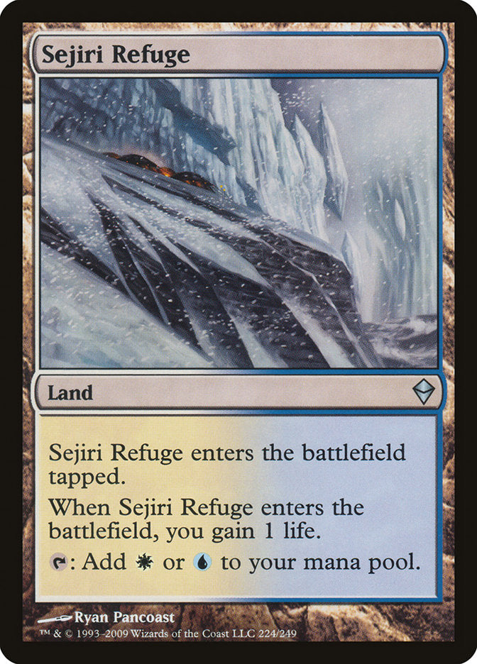 Sejiri Refuge [Zendikar] | Deep Dive Games St. Marys