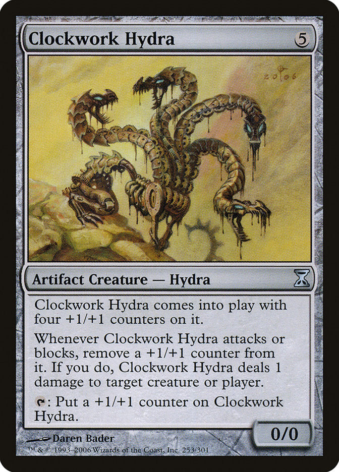 Clockwork Hydra [Time Spiral] | Deep Dive Games St. Marys