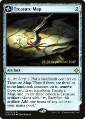 Treasure Map // Treasure Cove [Ixalan Prerelease Promos] | Deep Dive Games St. Marys