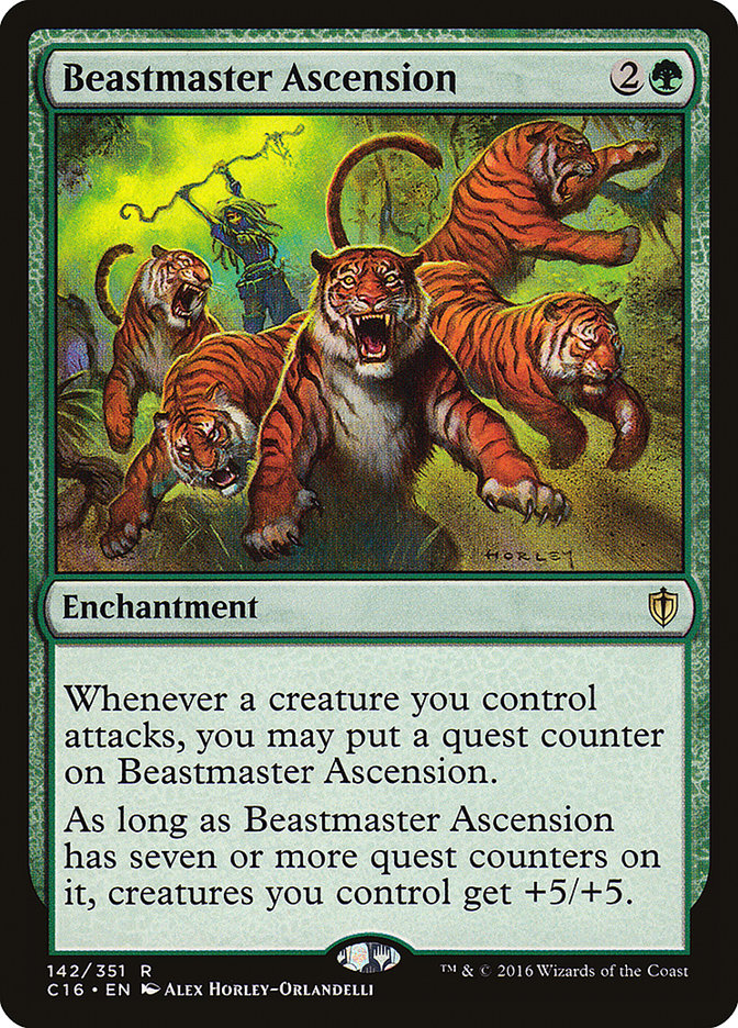 Beastmaster Ascension [Commander 2016] | Deep Dive Games St. Marys