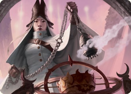 Celestus Sanctifier Art Card [Innistrad: Midnight Hunt Art Series] | Deep Dive Games St. Marys