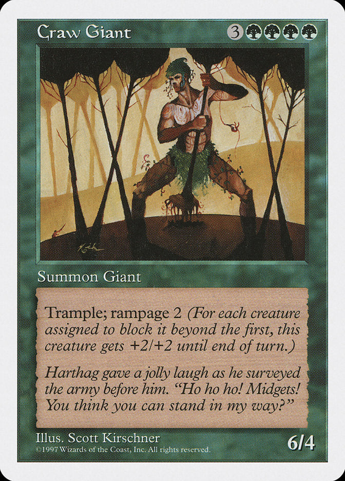 Craw Giant [Fifth Edition] | Deep Dive Games St. Marys