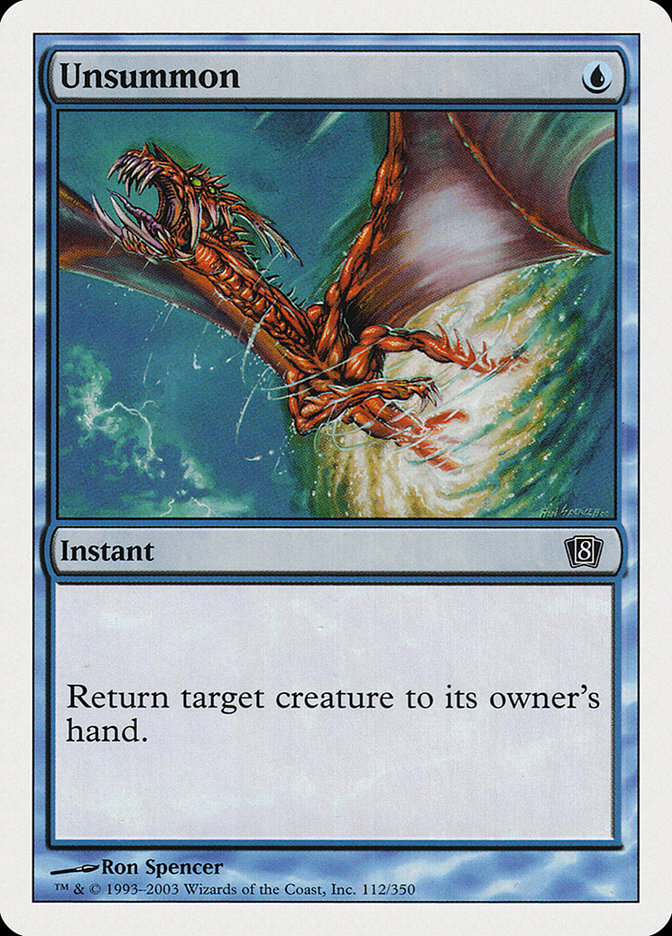 Unsummon [Eighth Edition] | Deep Dive Games St. Marys