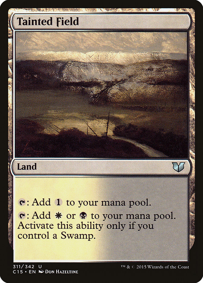 Tainted Field [Commander 2015] | Deep Dive Games St. Marys