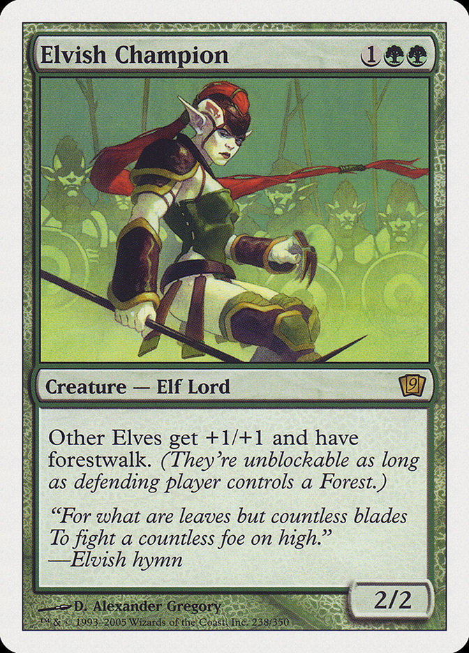 Elvish Champion [Ninth Edition] | Deep Dive Games St. Marys