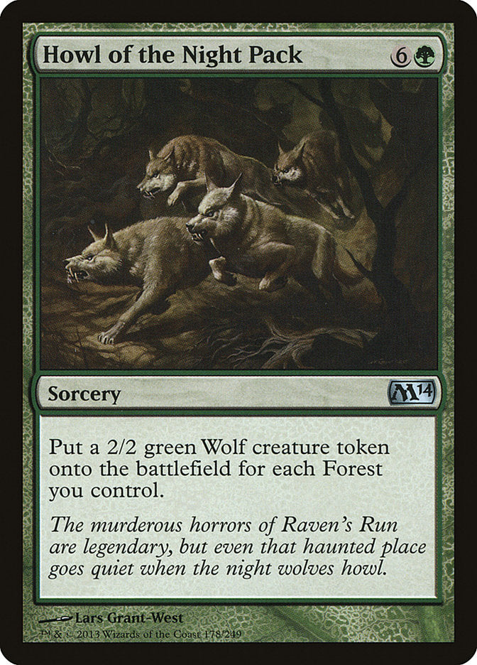 Howl of the Night Pack [Magic 2014] | Deep Dive Games St. Marys