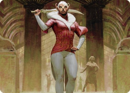 Mage's Attendant Art Card [Streets of New Capenna Art Series] | Deep Dive Games St. Marys