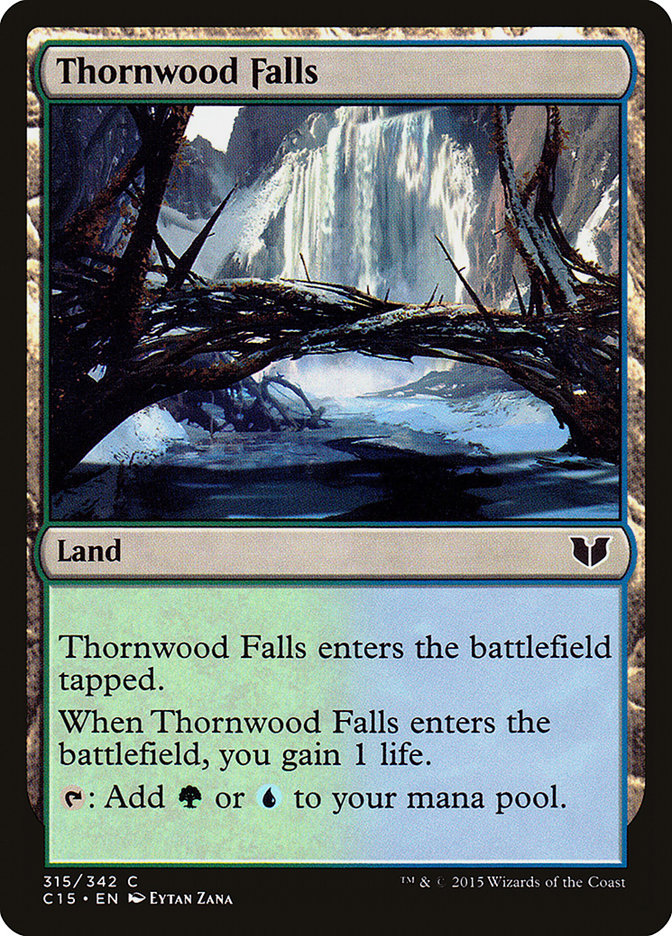 Thornwood Falls [Commander 2015] | Deep Dive Games St. Marys
