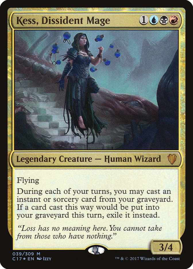 Kess, Dissident Mage [Commander 2017] | Deep Dive Games St. Marys