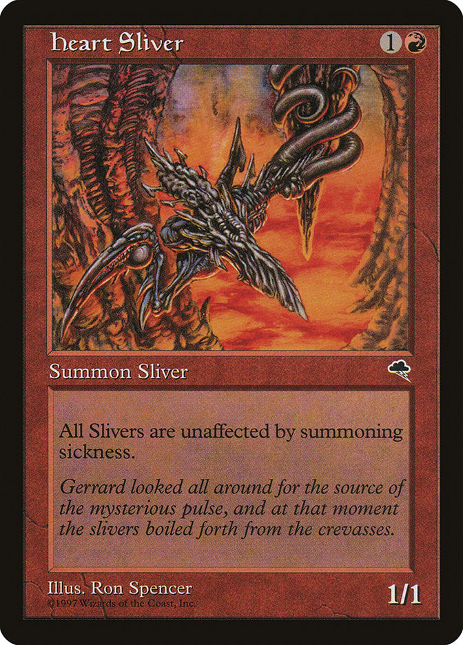 Heart Sliver [Tempest] | Deep Dive Games St. Marys