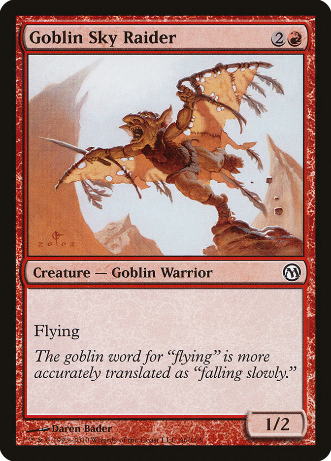 Goblin Sky Raider [Duels of the Planeswalkers] | Deep Dive Games St. Marys