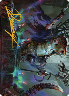Sivriss, Nightmare Speaker Art Card (32) (Gold-Stamped Signature) [Commander Legends: Battle for Baldur's Gate Art Series] | Deep Dive Games St. Marys