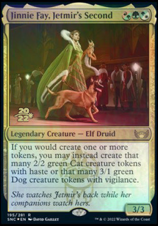 Jinnie Fay, Jetmir's Second [Streets of New Capenna Prerelease Promos] | Deep Dive Games St. Marys