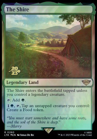 The Shire [The Lord of the Rings: Tales of Middle-Earth Prerelease Promos] | Deep Dive Games St. Marys