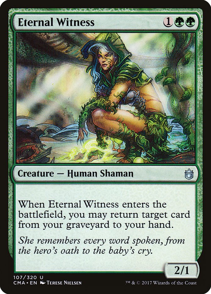 Eternal Witness [Commander Anthology] | Deep Dive Games St. Marys