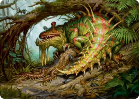 Blex, Vexing Pest Art Card [Strixhaven: School of Mages Art Series] | Deep Dive Games St. Marys