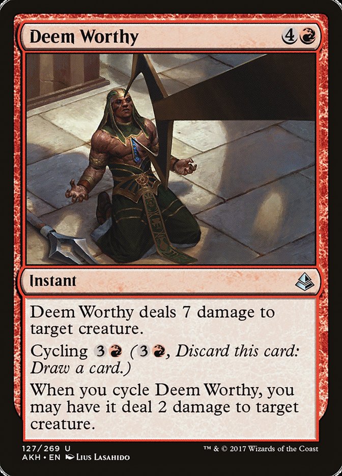 Deem Worthy [Amonkhet] | Deep Dive Games St. Marys