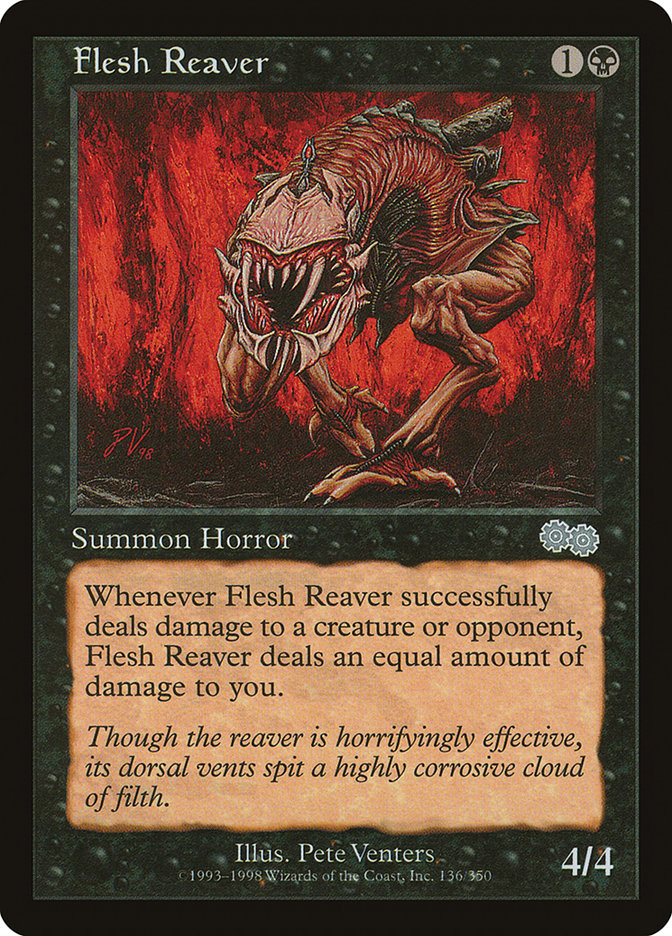 Flesh Reaver [Urza's Saga] | Deep Dive Games St. Marys