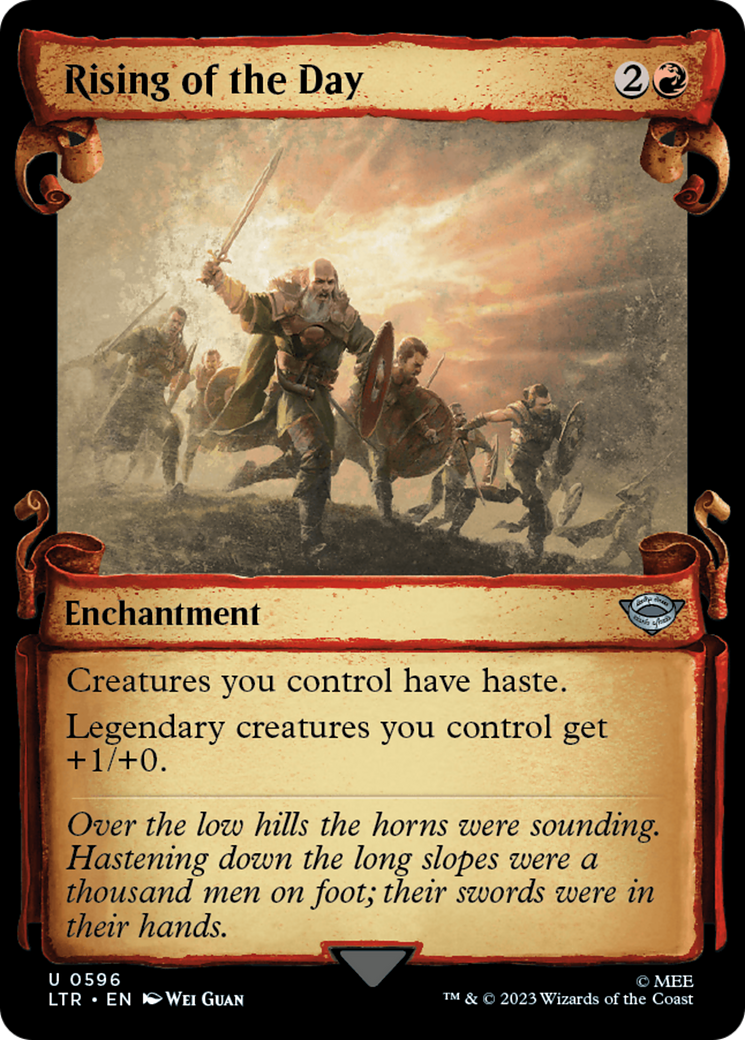 Rising of the Day [The Lord of the Rings: Tales of Middle-Earth Showcase Scrolls] | Deep Dive Games St. Marys