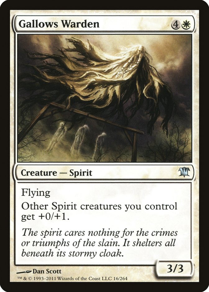 Gallows Warden [Innistrad] | Deep Dive Games St. Marys