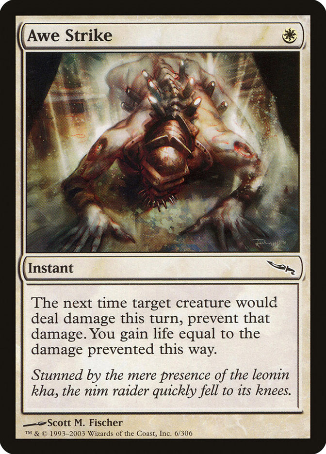 Awe Strike [Mirrodin] | Deep Dive Games St. Marys