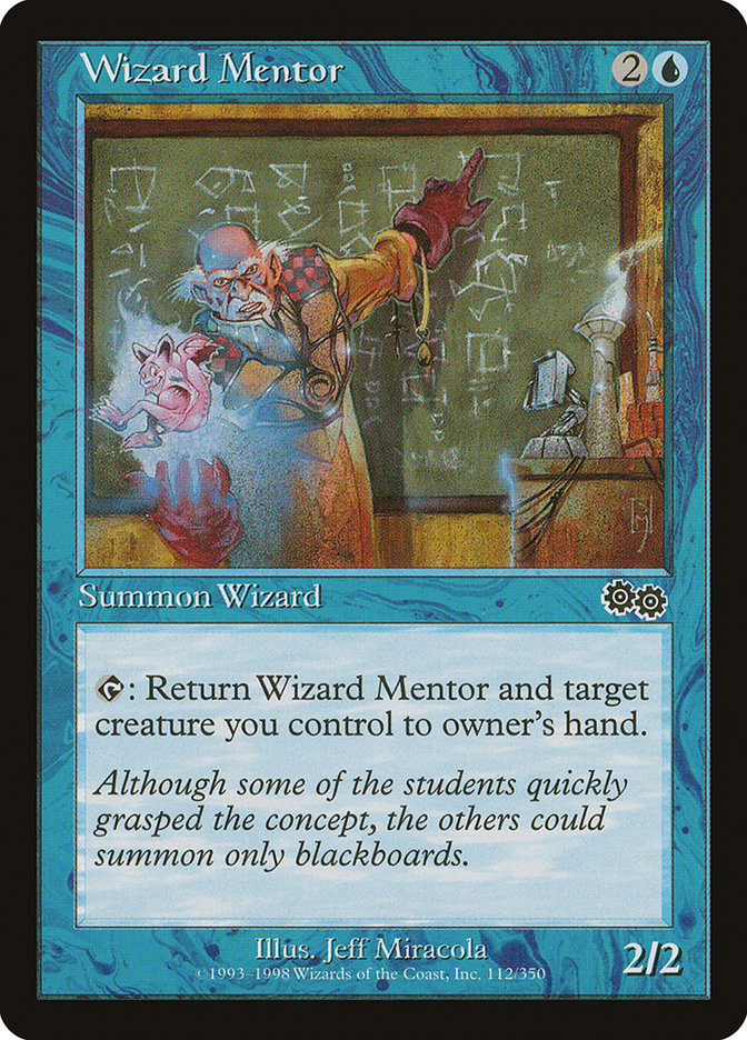 Wizard Mentor [Urza's Saga] | Deep Dive Games St. Marys
