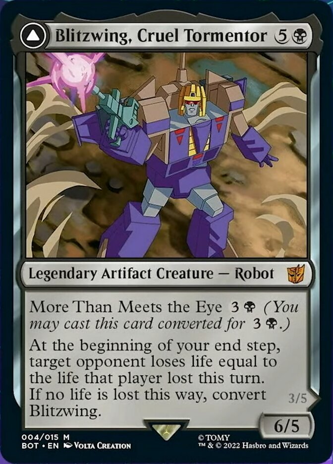 Blitzwing, Cruel Tormentor // Blitzwing, Adaptive Assailant [Transformers] | Deep Dive Games St. Marys