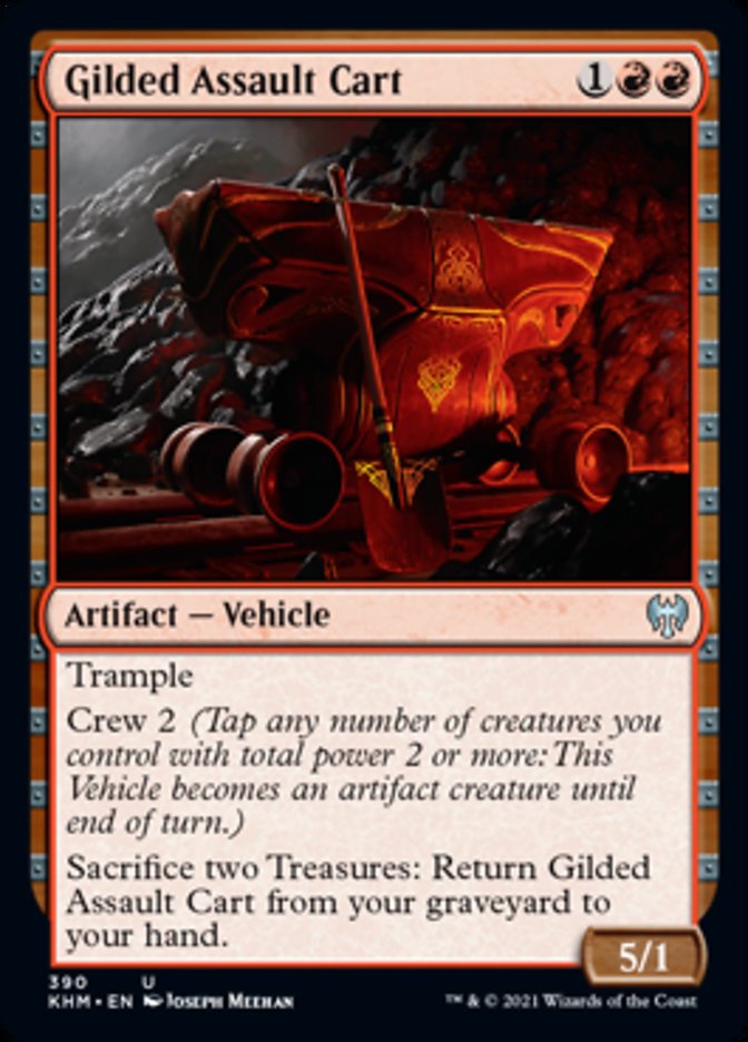 Gilded Assault Cart [Kaldheim] | Deep Dive Games St. Marys