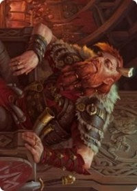 Arni Brokenbrow Art Card [Kaldheim Art Series] | Deep Dive Games St. Marys