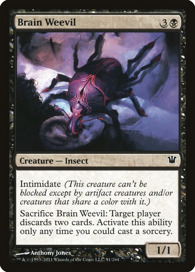 Brain Weevil [Innistrad] | Deep Dive Games St. Marys