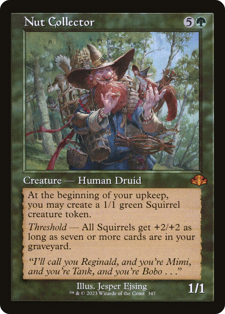 Nut Collector (Retro) [Dominaria Remastered] | Deep Dive Games St. Marys