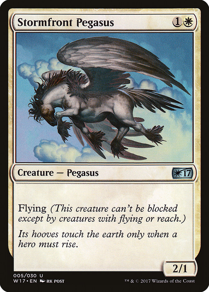 Stormfront Pegasus [Welcome Deck 2017] | Deep Dive Games St. Marys