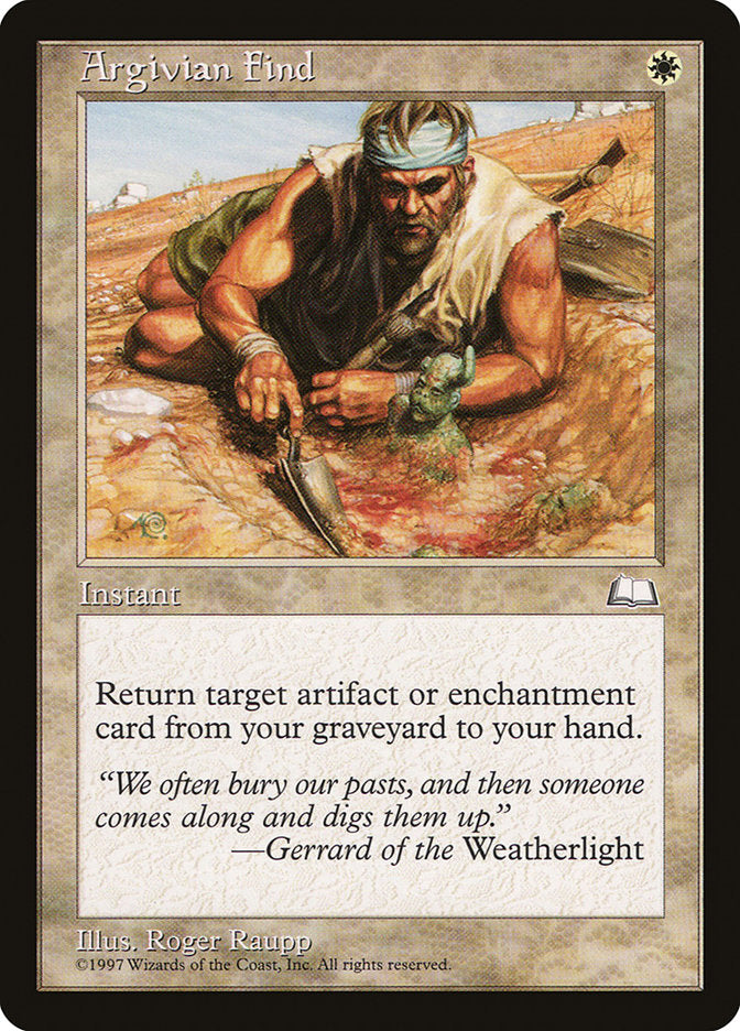 Argivian Find [Weatherlight] | Deep Dive Games St. Marys