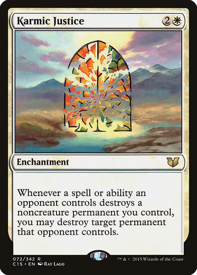 Karmic Justice [Commander 2015] | Deep Dive Games St. Marys