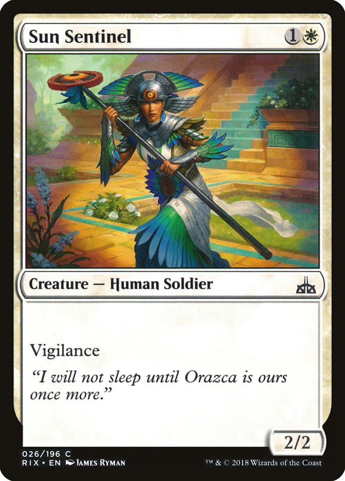 Sun Sentinel [Rivals of Ixalan] | Deep Dive Games St. Marys
