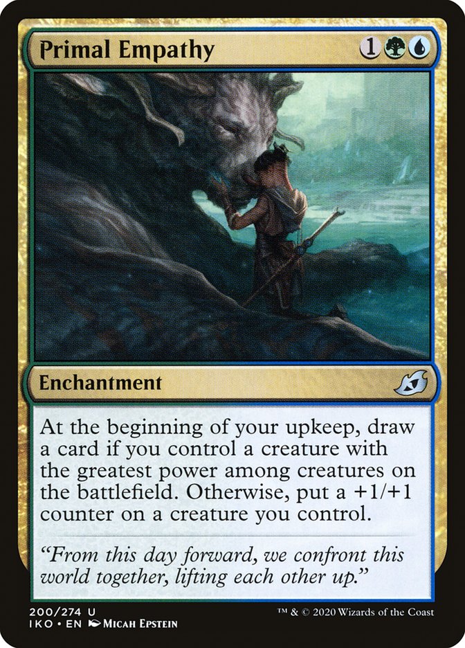 Primal Empathy [Ikoria: Lair of Behemoths] | Deep Dive Games St. Marys