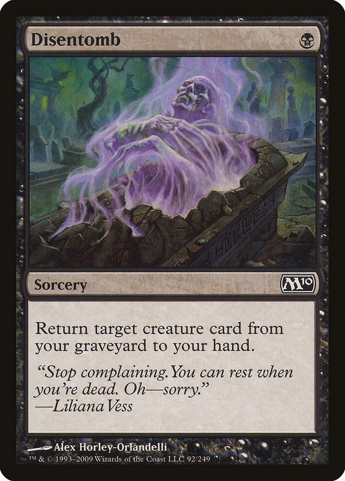 Disentomb [Magic 2010] | Deep Dive Games St. Marys