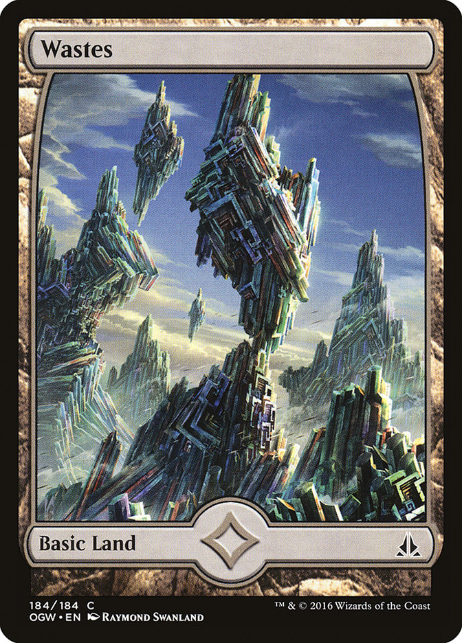 Wastes (184) (Full Art) [Oath of the Gatewatch] | Deep Dive Games St. Marys