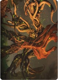 Ashaya, Soul of the Wild Art Card [Zendikar Rising Art Series] | Deep Dive Games St. Marys