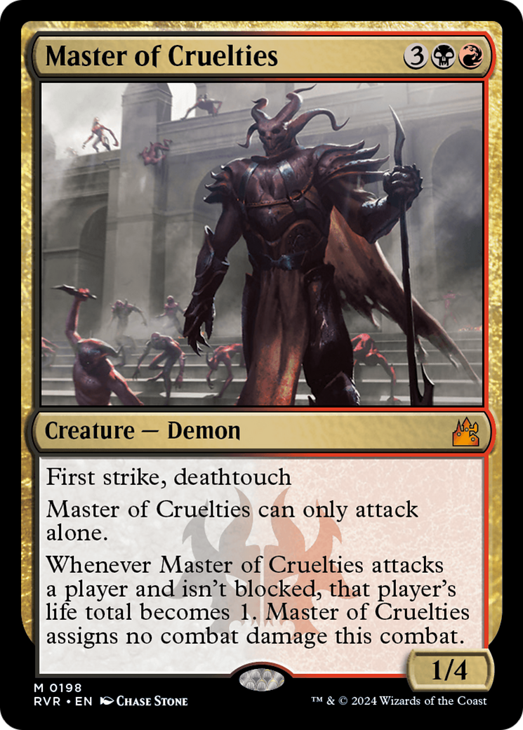 Master of Cruelties [Ravnica Remastered] | Deep Dive Games St. Marys