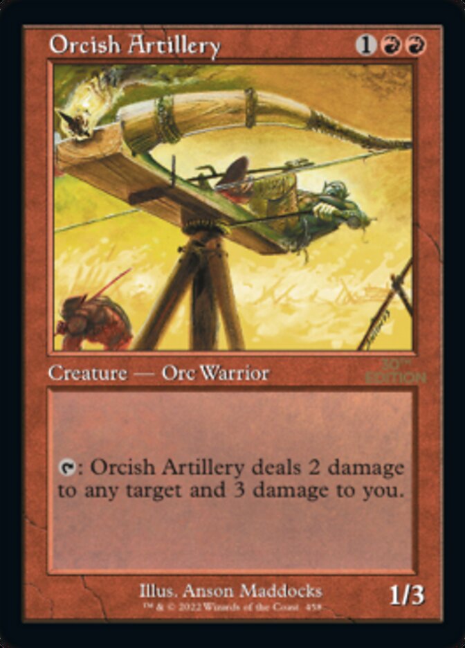 Orcish Artillery (Retro) [30th Anniversary Edition] | Deep Dive Games St. Marys
