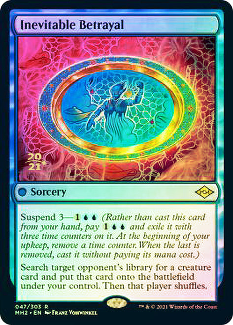 Inevitable Betrayal [Modern Horizons 2 Prerelease Promos] | Deep Dive Games St. Marys