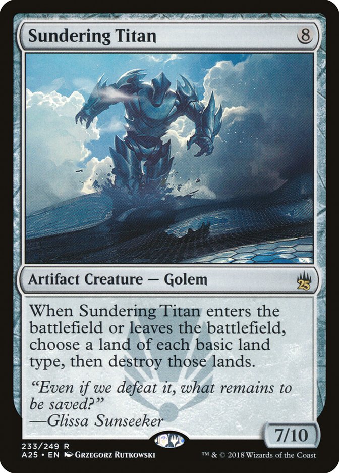 Sundering Titan [Masters 25] | Deep Dive Games St. Marys