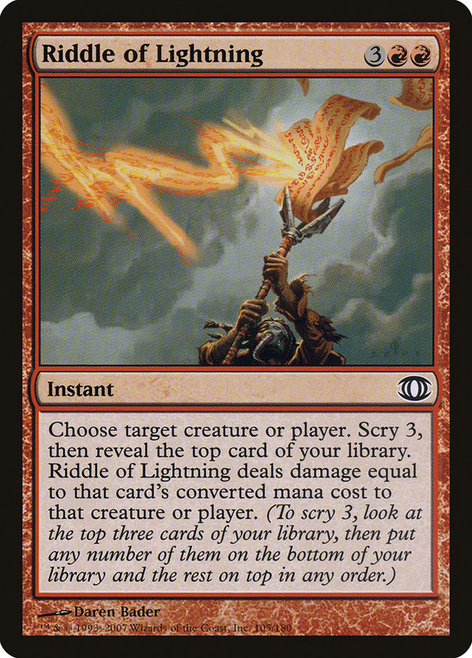 Riddle of Lightning [Future Sight] | Deep Dive Games St. Marys