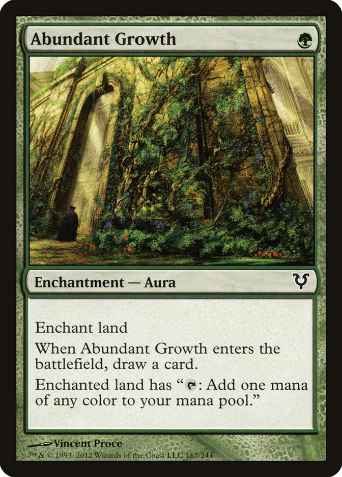 Abundant Growth [Avacyn Restored] | Deep Dive Games St. Marys