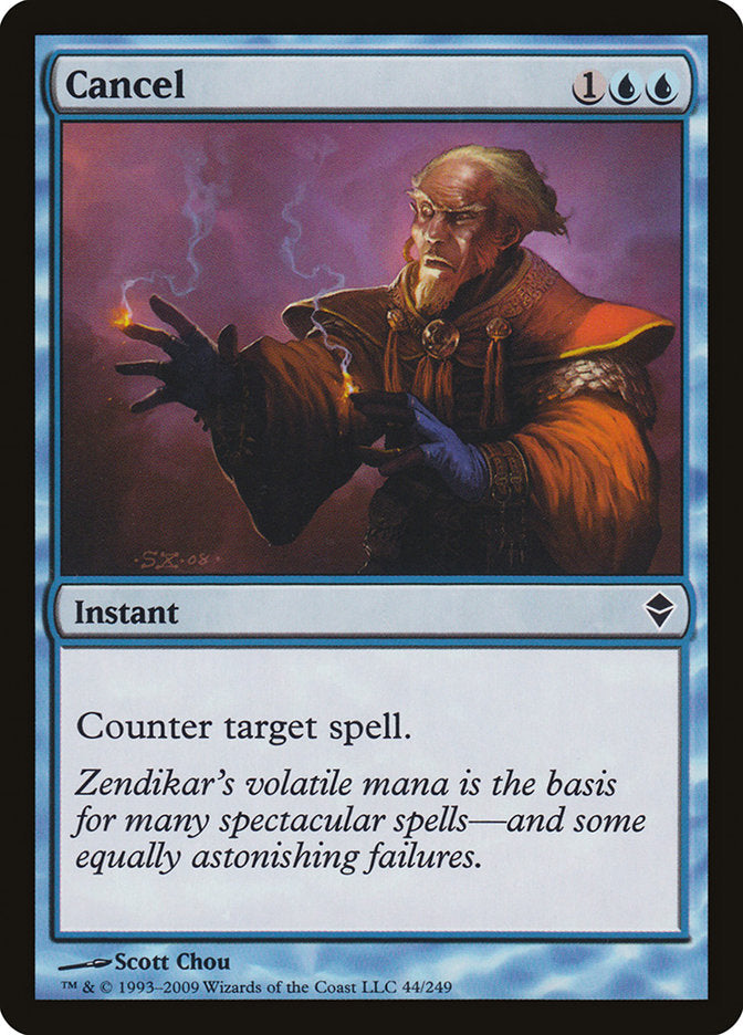 Cancel [Zendikar] | Deep Dive Games St. Marys