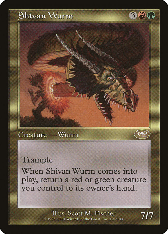 Shivan Wurm [Planeshift] | Deep Dive Games St. Marys