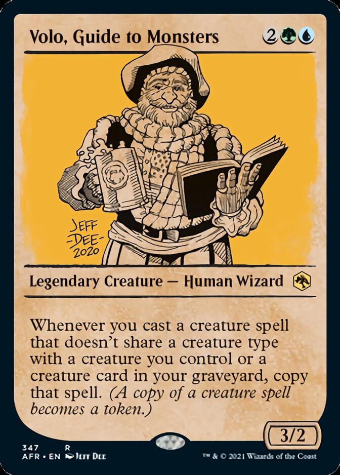 Volo, Guide to Monsters (Showcase) [Dungeons & Dragons: Adventures in the Forgotten Realms] | Deep Dive Games St. Marys